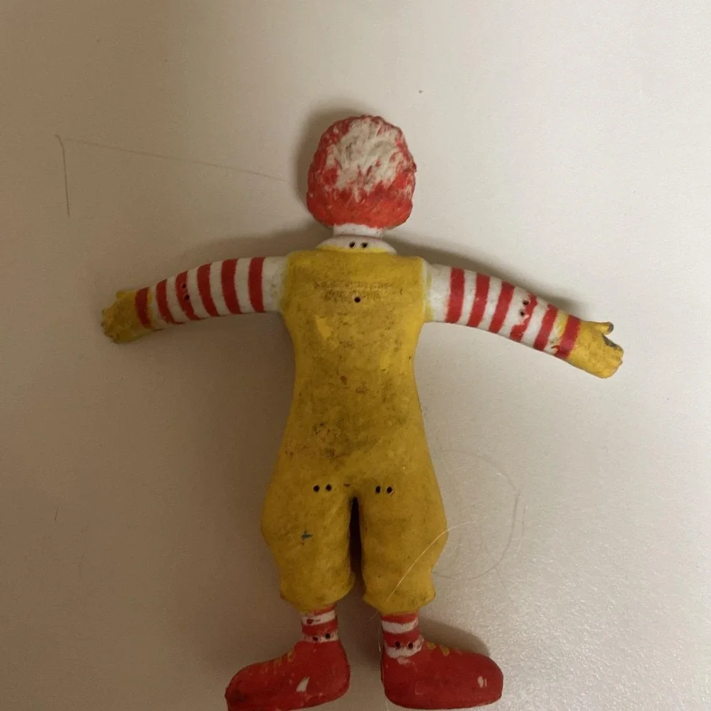 1988 Ronald McDonald Bendable Figure - Happy Meal Toy